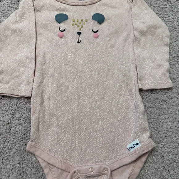 Baby Girl Clothing Bundle 5pc Carter’s Burt’s Bees Gerber 6-12 Months - Picture 4 of 11